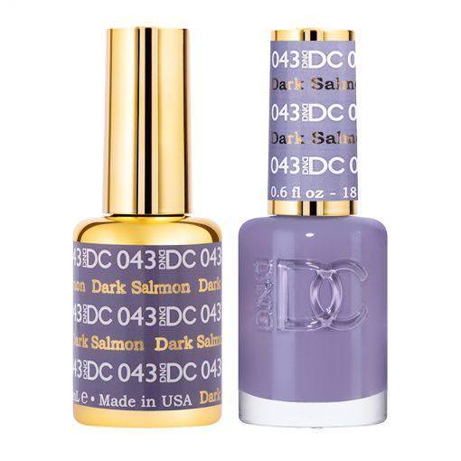 DND DC Gel Polish |  Dark Salmon #043 250043 - The Nail Superstore