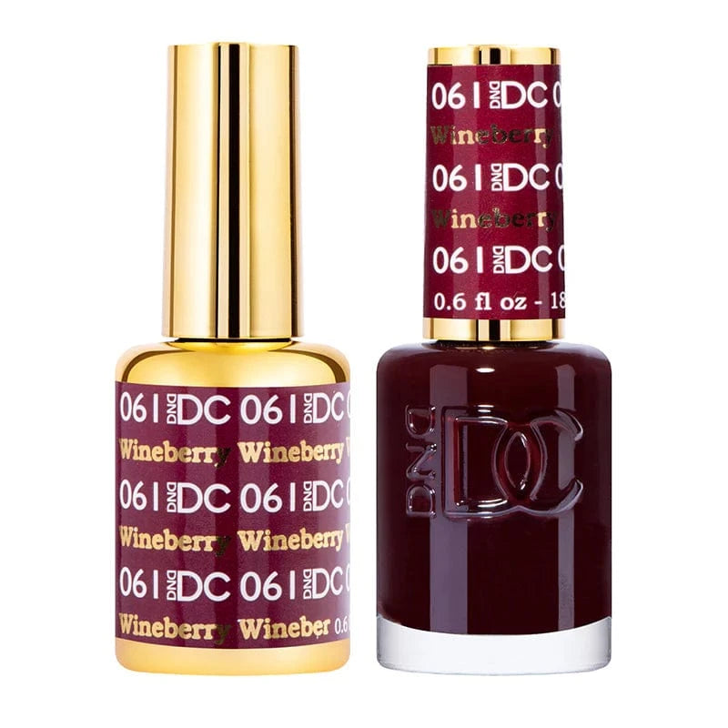 DND DC Gel Polish | Wineberry -