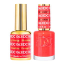 DND DC Gel Polish | Shocking Orange -