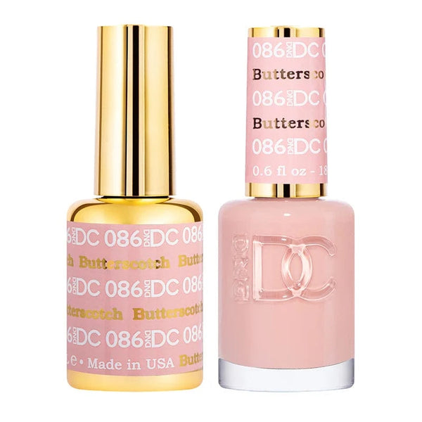 DND DC Gel Polish | Butterscotch - #086 250086 - The Nail Superstore