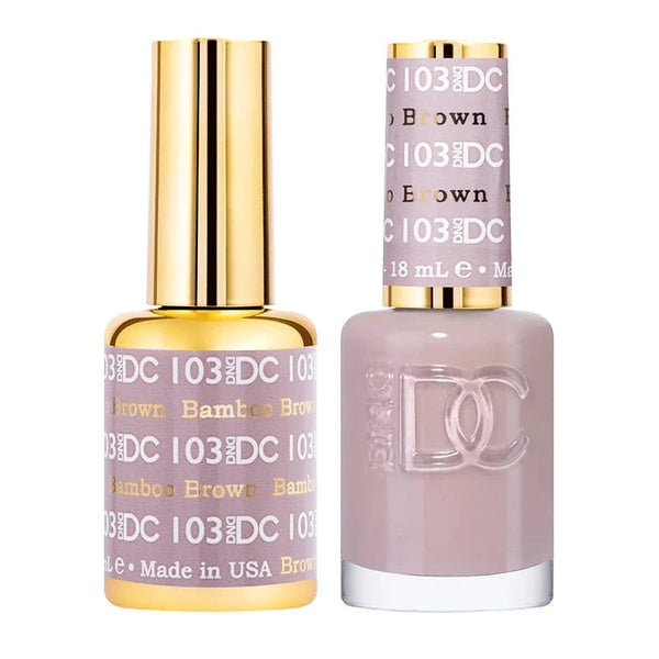 DND DC Gel Polish | Bamboo Brown - #103 250103 - The Nail Superstore