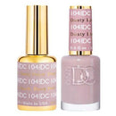 DND DC Gel Polish | Dusty Peach
