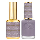 DND DC Gel Polish | Beige Brown -