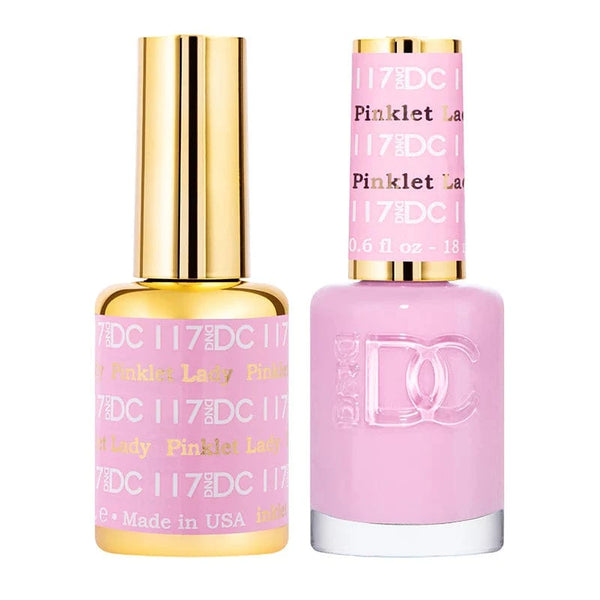 DND DC Gel Polish | Pinklet Lady - #117 250117 - The Nail Superstore