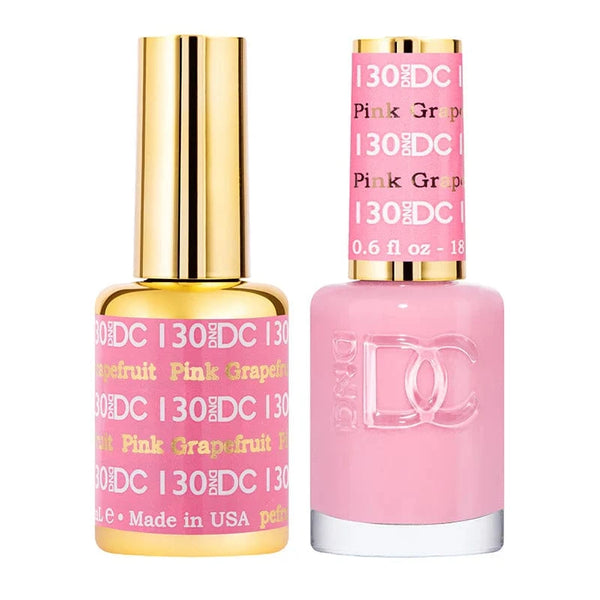 DND DC Gel Polish | Pink Grapefruits - #130 250130 - The Nail Superstore