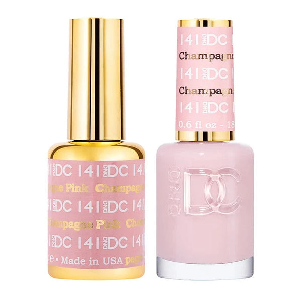DND DC Gel Polish | Pink Champagne - #141 250141 - The Nail Superstore