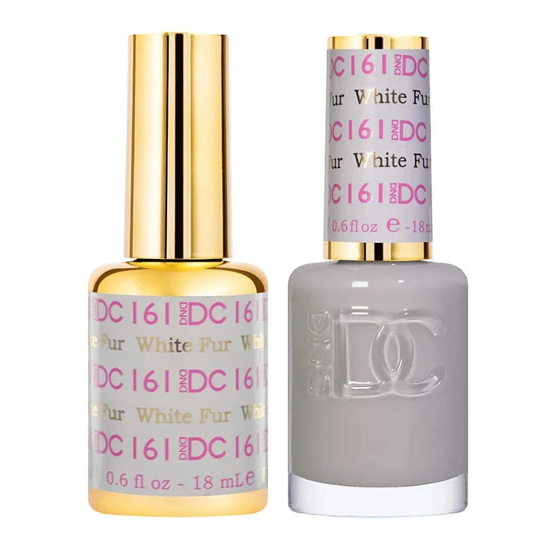 DND DC Gel Polish | White Fur -