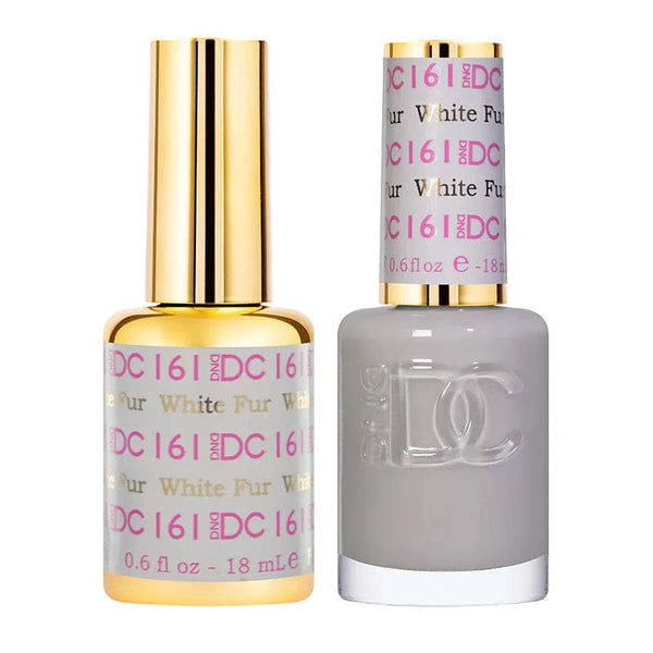 DND DC Gel Polish | White Fur - #161 250161 - The Nail Superstore