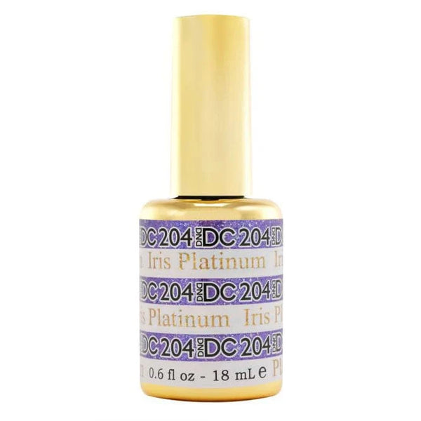 DND DC Gel Polish | Iris Platinum - #204 250204 - The Nail Superstore