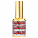 Alt Tag: DND DC Gel Polish | Deep Red Mermaid