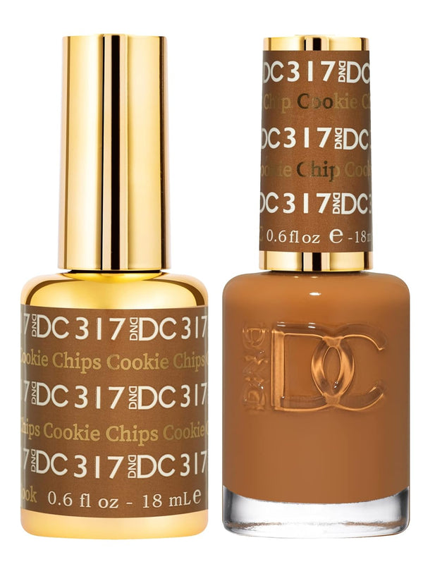 DND DC Gel Polish | Cookie Chips #317 250317 - The Nail Superstore