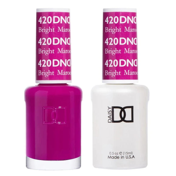 DND Duo Gel Polish | Bright Maroon - #420 290420 - The Nail Superstore
