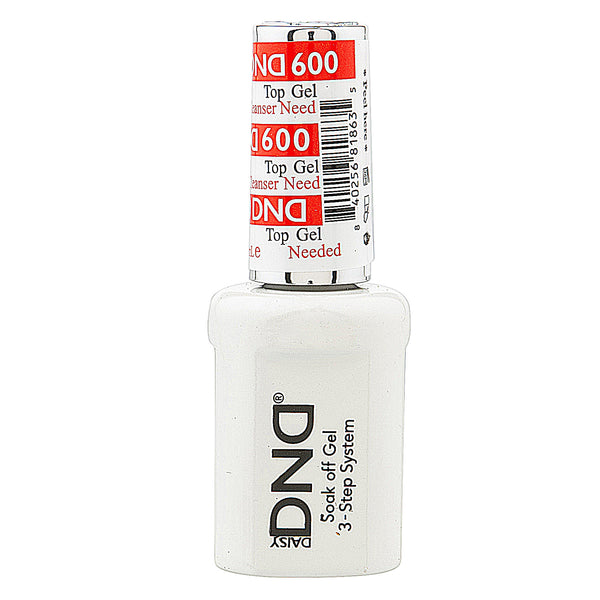 DND No Cleanse Top Gel | High Gloss Gel Finish - #500 | The Nail Superstore