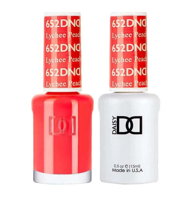 DND Duo Gel Polish | Lychee Peachy - #652 290652 - The Nail Superstore