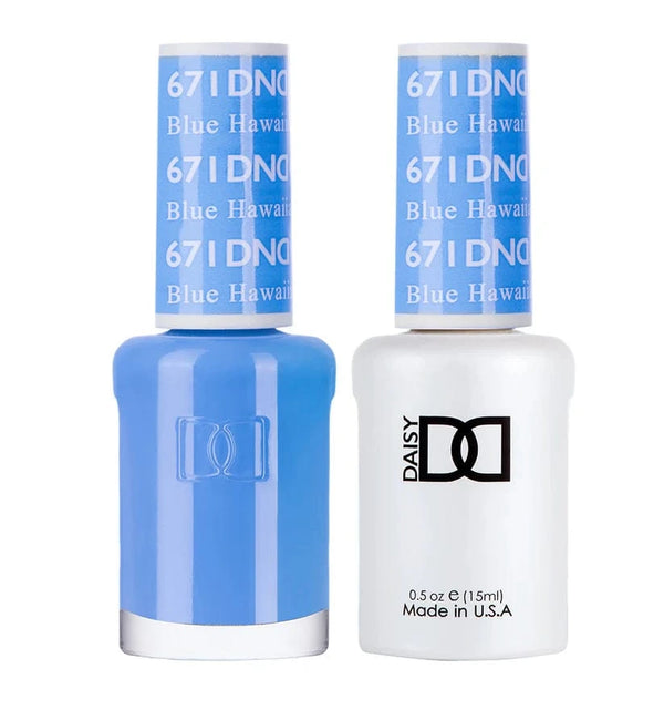 DND Duo Gel Polish | Blue Hawaiian - #671 290671 - The Nail Superstore