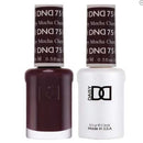 Alt Tag: DND Duo Gel Polish | Cherry Mocha
