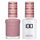 Alt Tag: DND Duo Gel Polish | Rosy Pink