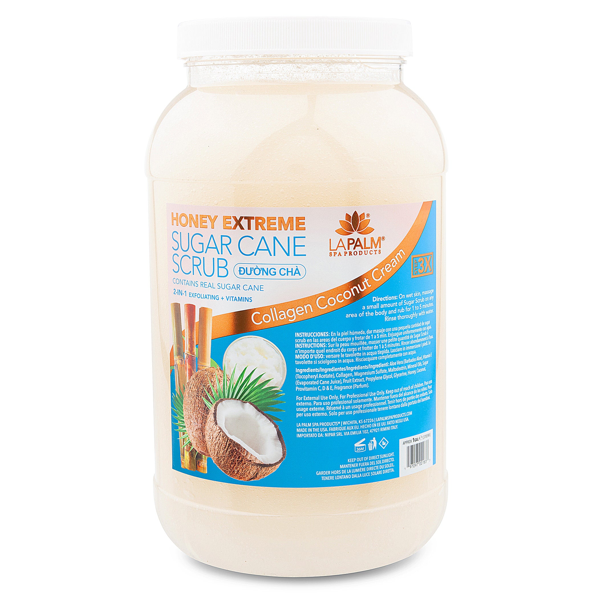 La Palm Honey Extreme Sugar Cane Scrub