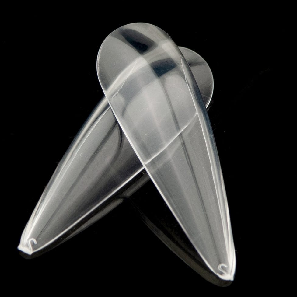 Kingdom Nail Tips - Gel-X Compatible | Full Moon - Stiletto Shape - X Long - 450 Tips/15 Sizes