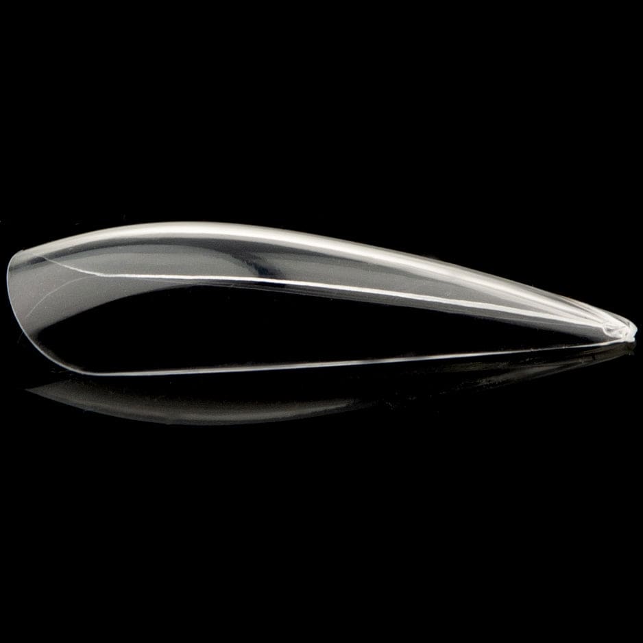 Kingdom Nail Tips - Gel-X Compatible | Full Moon - Stiletto Shape - X Long - 450 Tips/15 Sizes