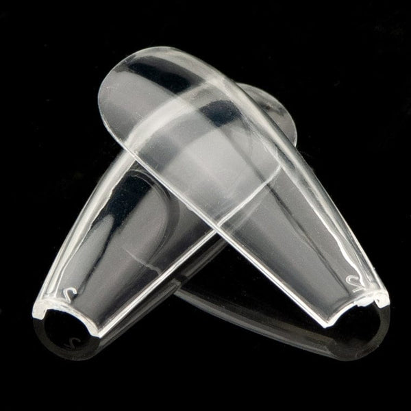 Kingdom Nail Tips - Gel-X Compatible | Full Moon - Coffin Shape - X Long - 600 Tips/15 Sizes