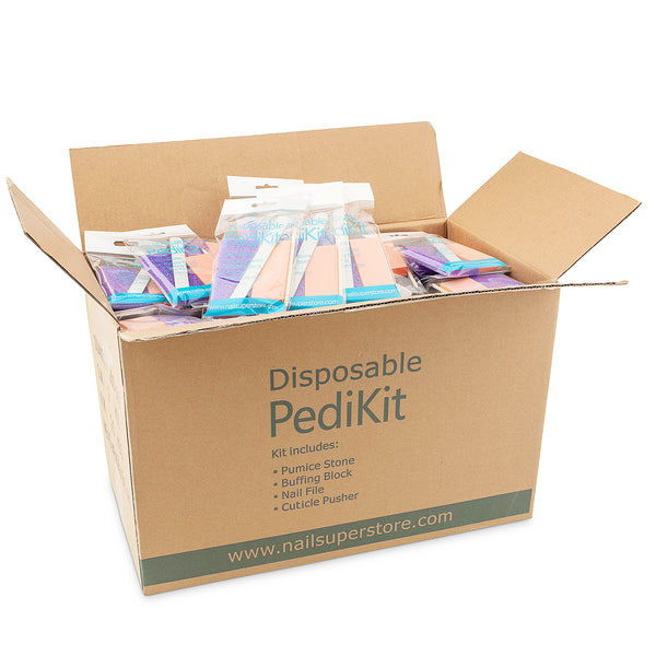 ProMaster Disposable Pedicure Kit 200-kits | Sanitary & Ready To Use - Case | The Nail Superstore