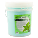 La Palm - Collagen Cream Foot Mask | Spearmint Eucalyptus - Bulk Size - 5 Gallons 320106 - The Nail Superstore