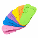 Alt Tag: Sewed Pedicure Slippers *360 PAIRS* | Mixed Colors - Premium Quality - Reusable - Case bulk sewed salon pedicure slippers, mixed color stack