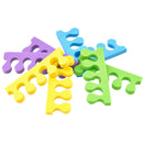 Pedicure Toe Separators *1000 PAIRS* | Mixed Colors - Comfortable Fit - Durable - Case 320164 - The Nail Superstore