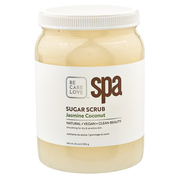 BCL Spa Pedicure Sugar Scrub | Jasmine & Coconut - 64 oz 320312 - The Nail Superstore