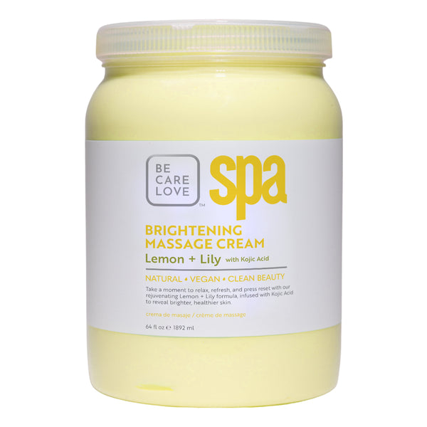 Organic BCL Spa Body & Massage Lotion | Lemon & Lily - 64 oz