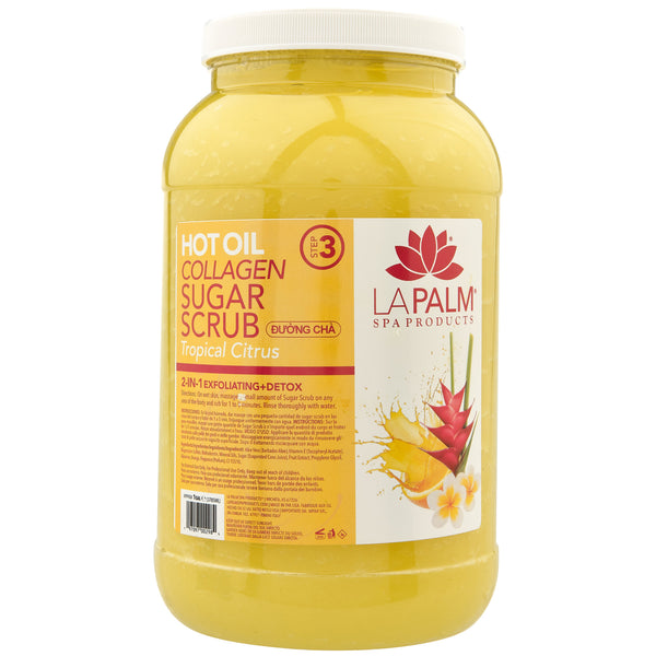 La Palm - Hot Oil Sugar Scrub | Tropical Citrus - Gallon