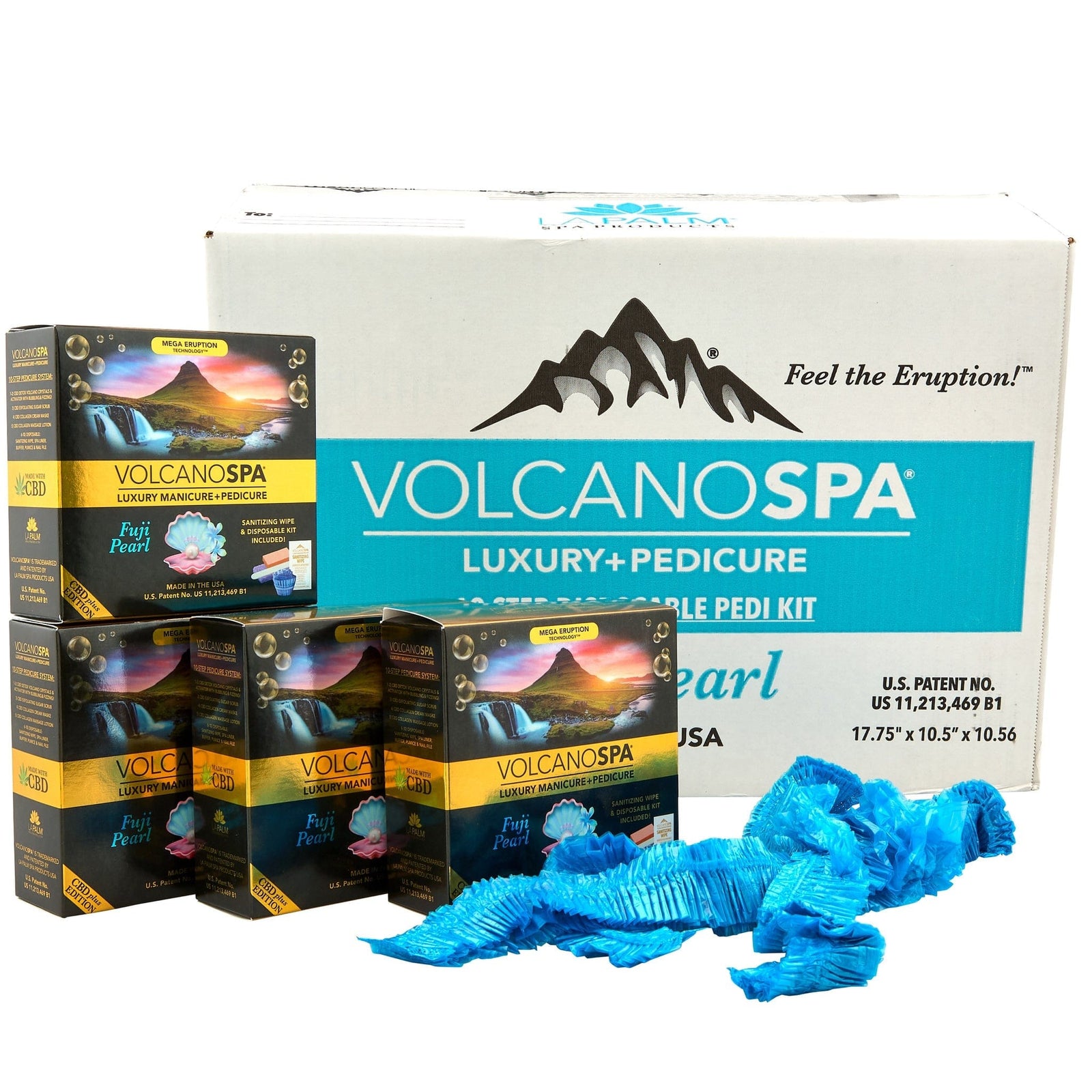 Volcano Spa Pedicure Kit | Fuji CBD 10 Steps
