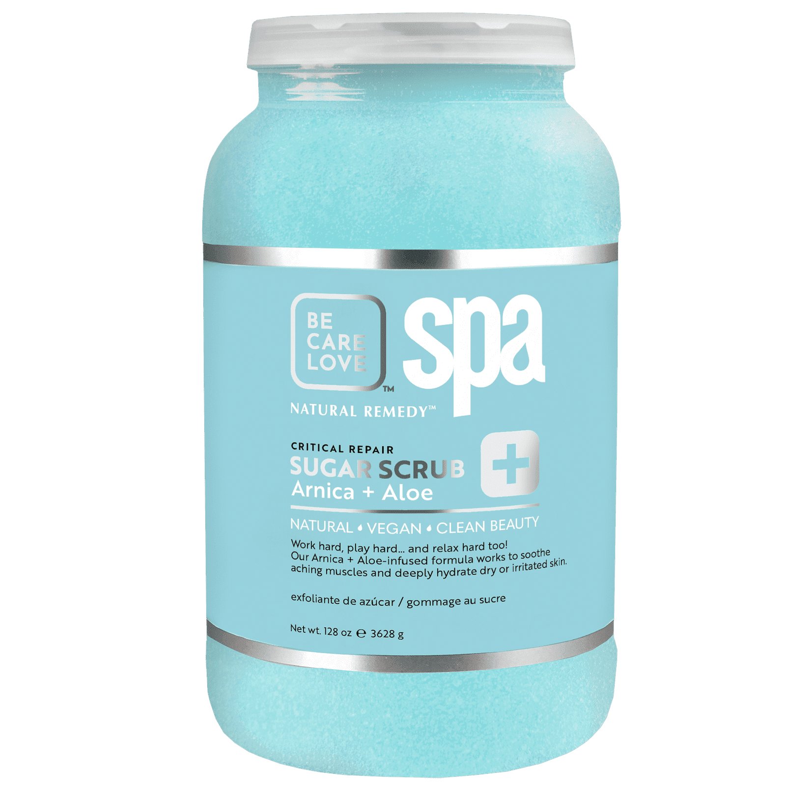 BCL Spa Pedicure Sugar Scrub | Critical Repair - Gallon 320362 - The Nail Superstore