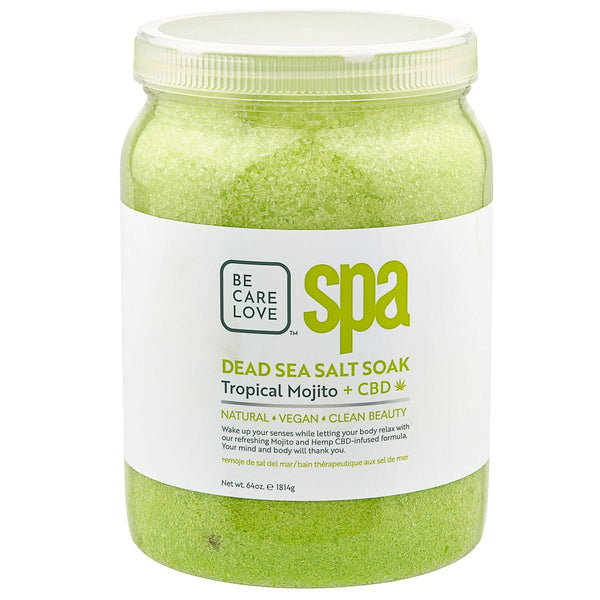BCL Spa Pedicure Salts | Tropical Mojito - 64 oz 320365 - The Nail Superstore