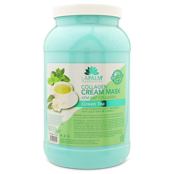 La Palm - Collagen Cream Foot Mask | Green Tea - Gallon