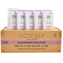 Voesh - Pedi in a Box Deluxe 4 Step | Lavender Relieve - Pack 340407 - The Nail Superstore