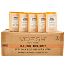 Voesh - Pedi in a Box Deluxe 4 Step | Mango Delight - Pack 340409 - The Nail Superstore