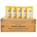 Voesh - Pedi in a Box Deluxe 4 Step | Lemon Quench - Pack 340419 - The Nail Superstore