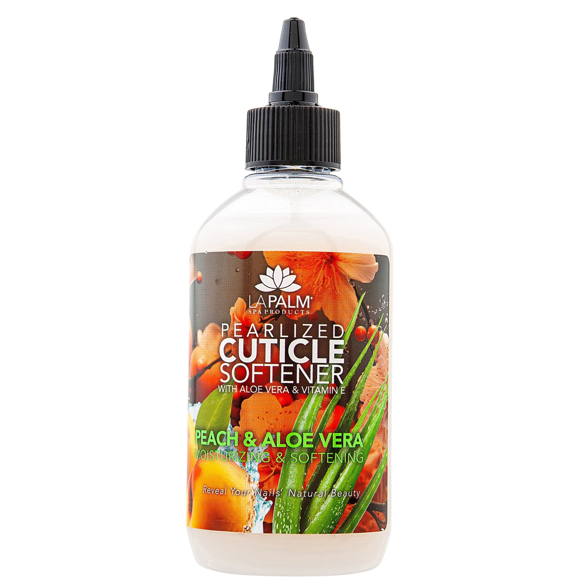 La Palm - Cuticle Softener | Peach & Aloe Vera - 8 oz 340422 - The Nail Superstore