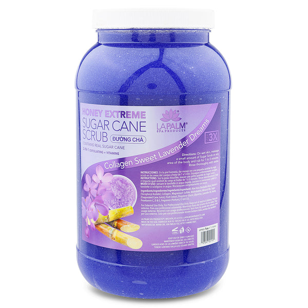 LaPalm Honey Extreme Sugar Cane Scrub - Lavender