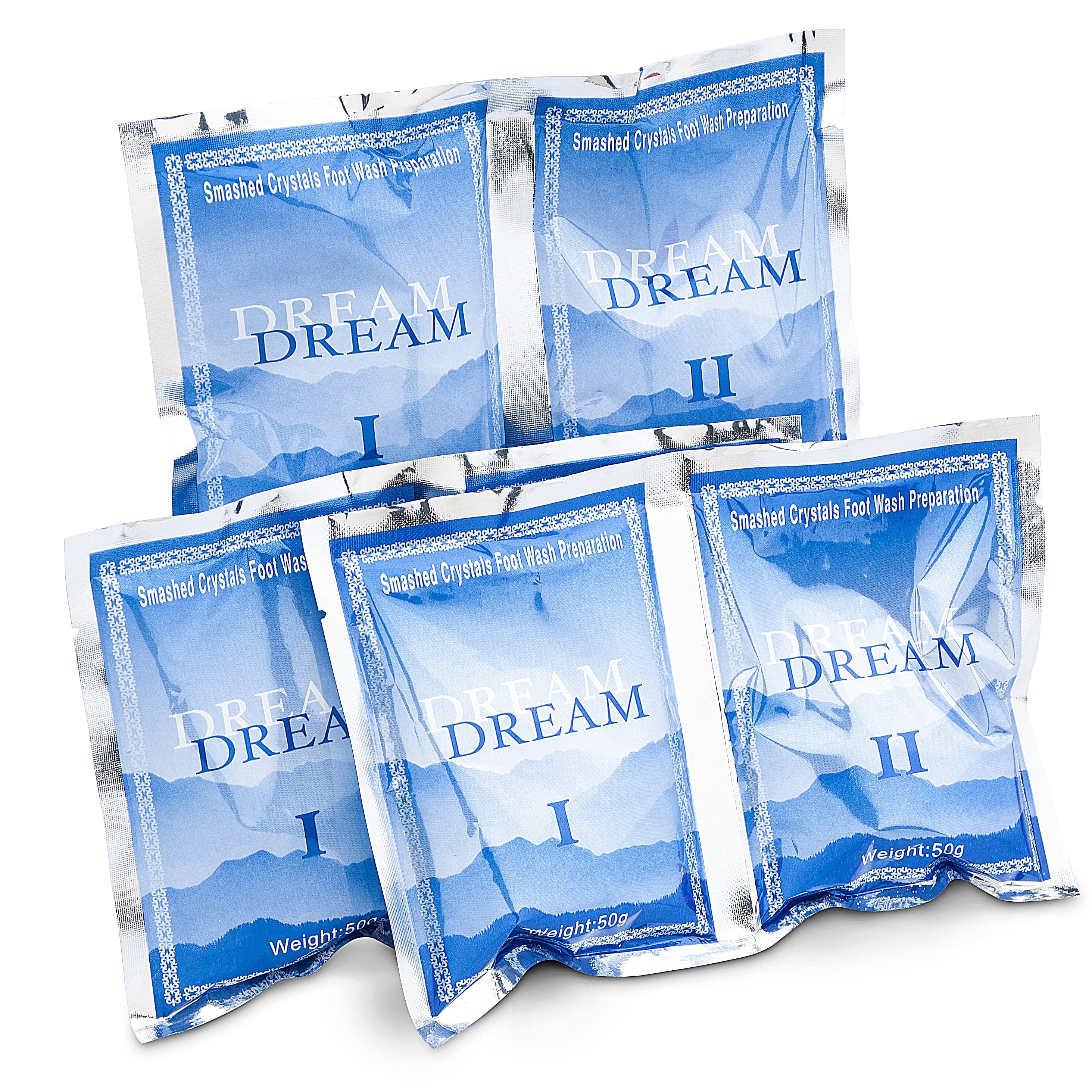 Dream Dream Pedi Jelly Pedicure Smashed Soak | Mint – Case of 100 340464 - The Nail Superstore