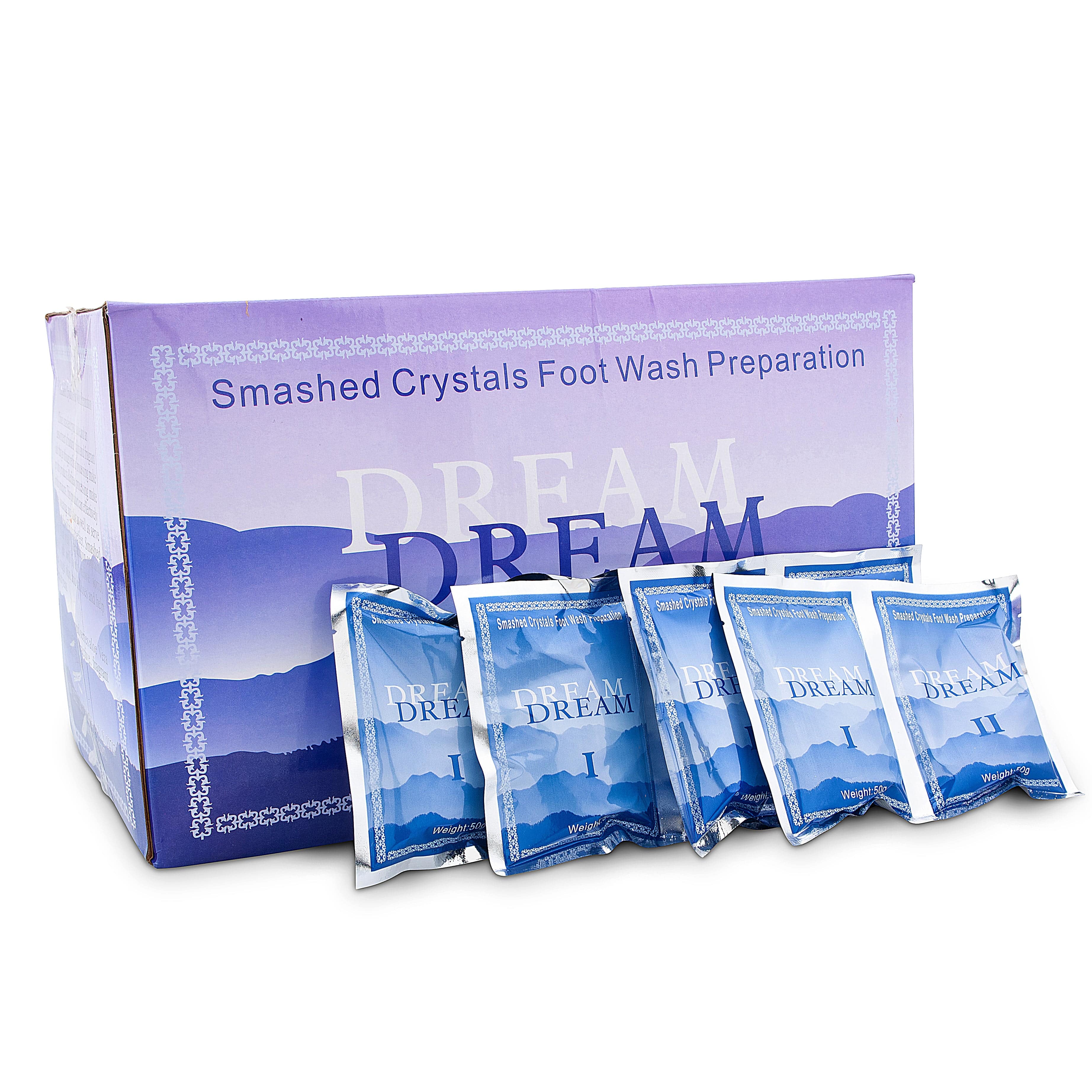 Dream Dream Pedi Jelly Pedicure Smashed Soak | Mint – Case of 100 340464 - The Nail Superstore