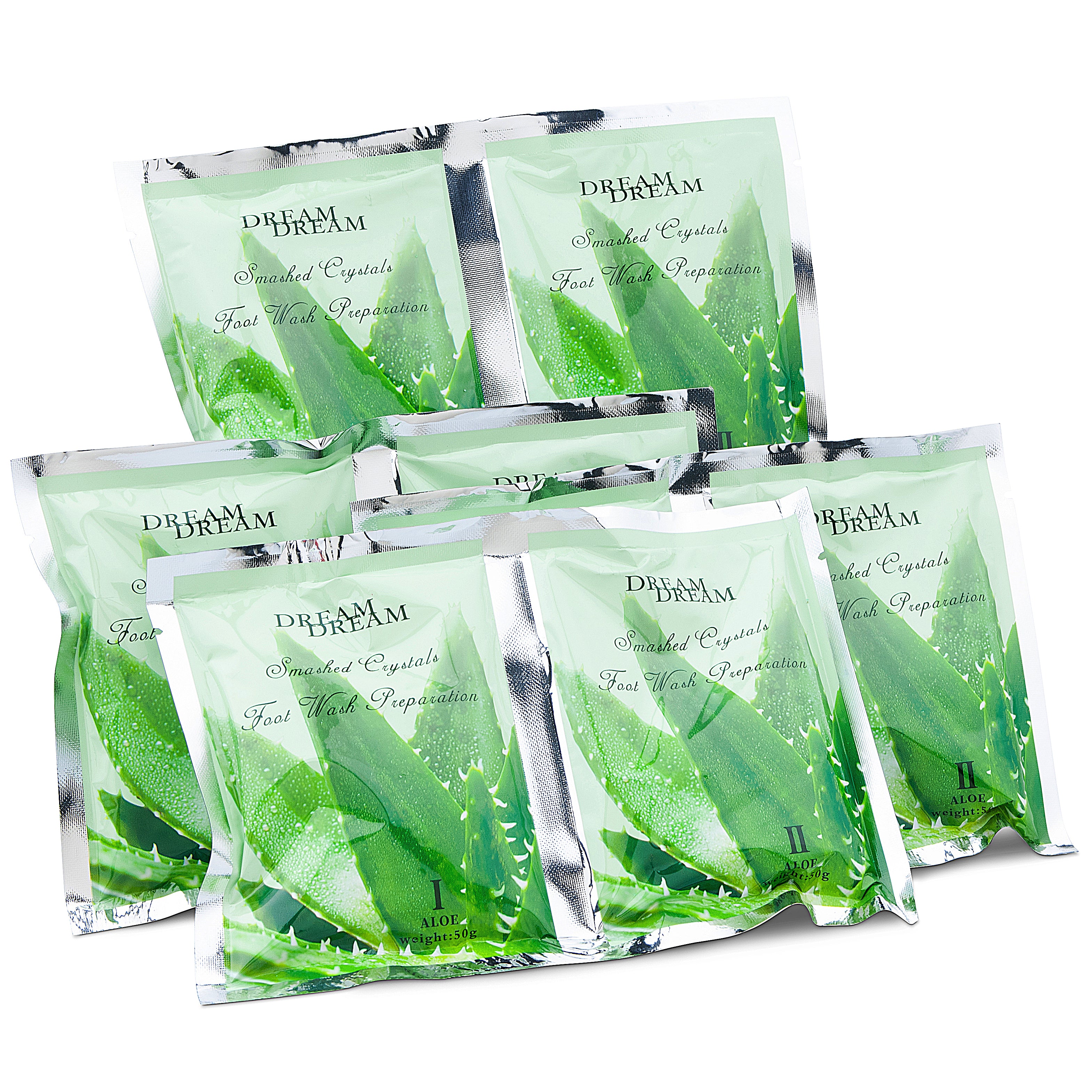 Dream Dream Pedi Jelly Pedicure Smashed Soak | Aloe – Case of 100 | The Nail Superstore