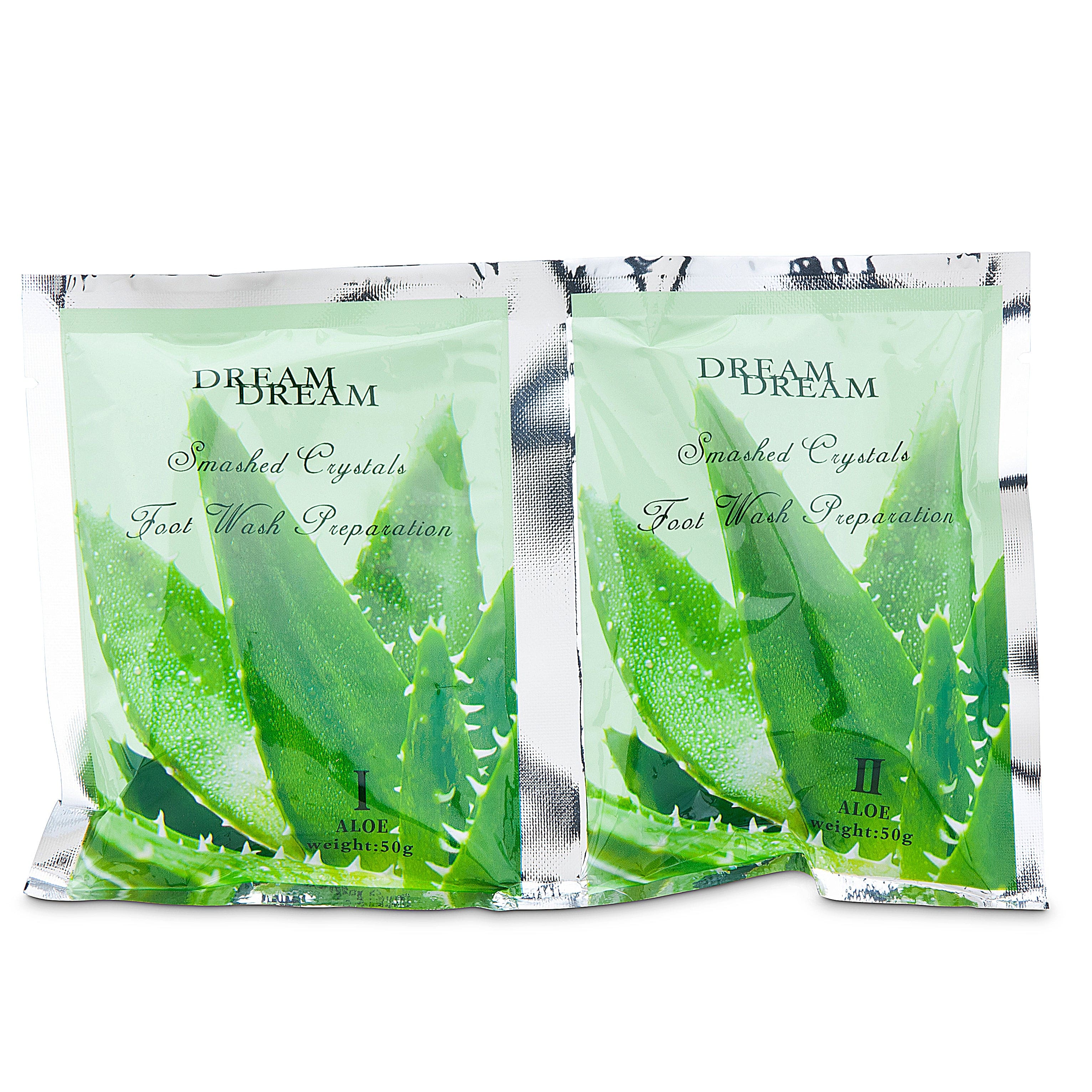 Dream Dream Pedi Jelly Pedicure Smashed Soak | Aloe – Case of 100 340466 - The Nail Superstore