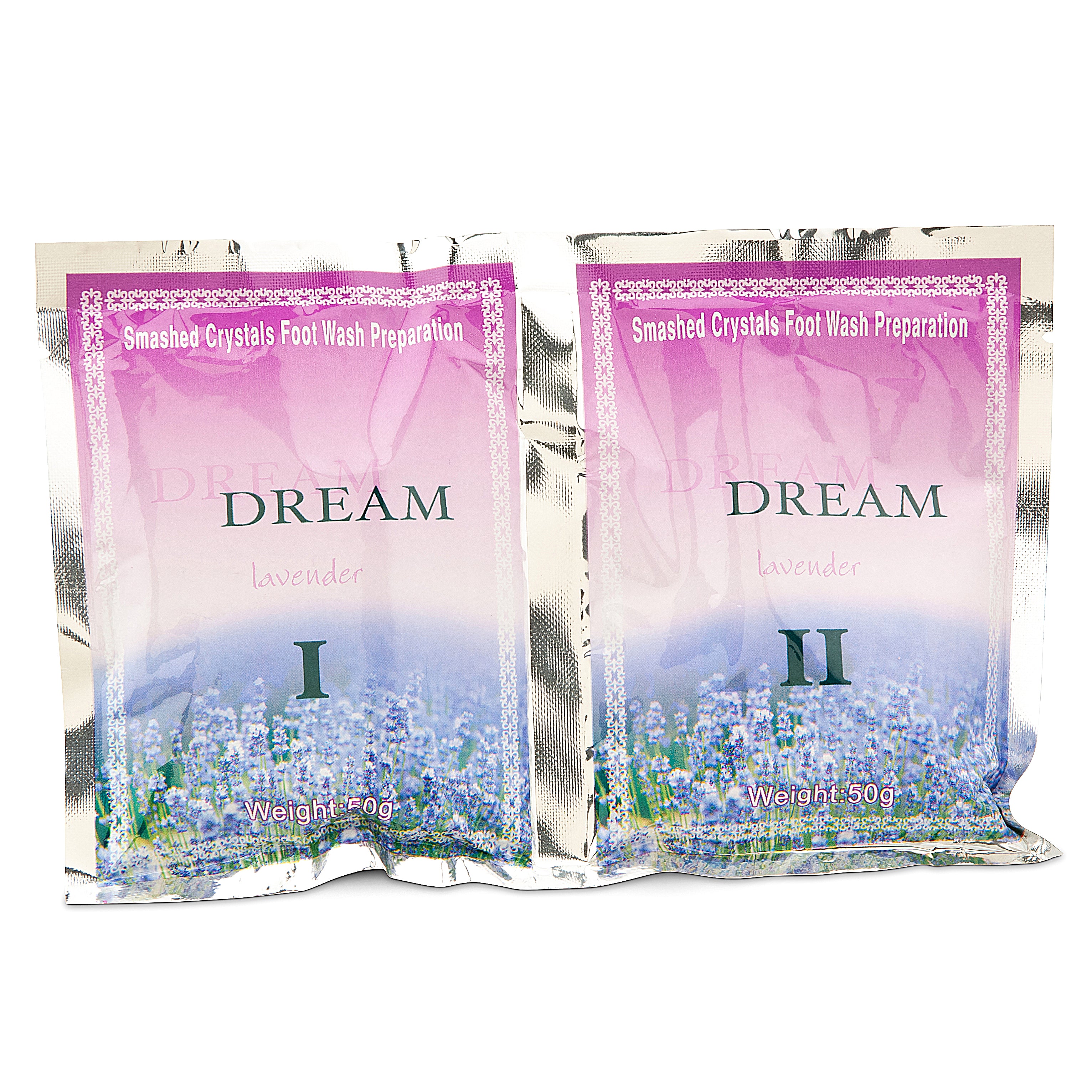 Dream Dream Pedi Jelly Pedicure Smashed Soak | Lavender – Case of 100 | The Nail Superstore