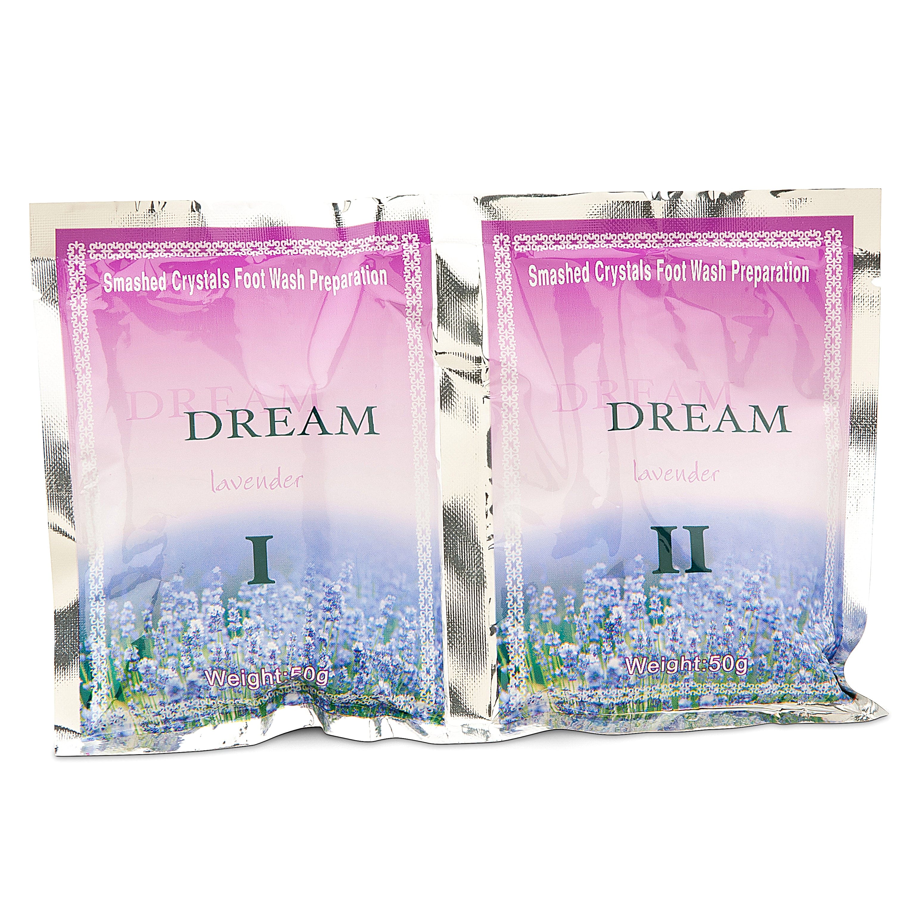 Dream Dream Pedi Jelly Pedicure Smashed Soak | Lavender – Case of 100 340467 - The Nail Superstore