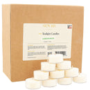 Soy 68 Tealight Candles – Lemongrass Scent | 100 Pack 340471 - The Nail Superstore