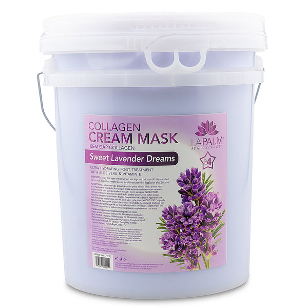 LaPalm Collagen Cream Mask - Lavender Purple 5 Gallon Bucket