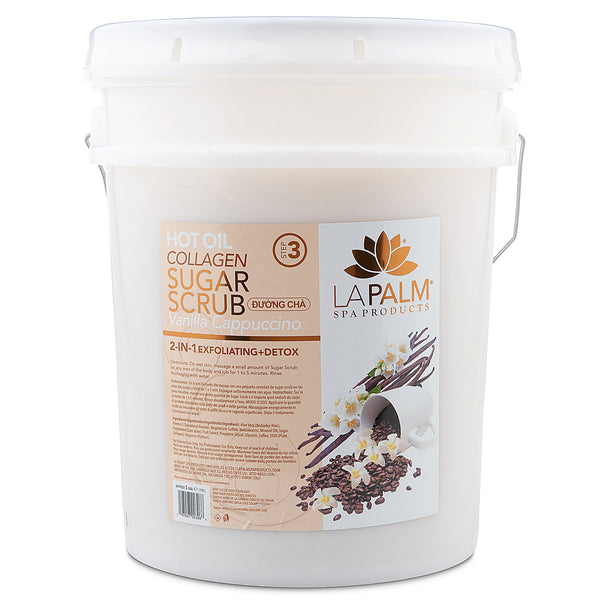 La Palm Vanilla Cappuccino Sugar Scrub - 5 Gallon Bucket